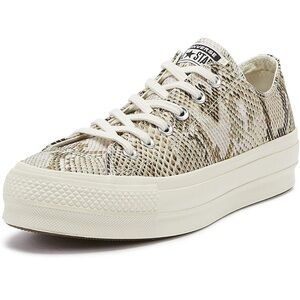 Converse Women's Chuck Taylor All Star Lift Snake Skin Effect Ox Egret Size‎ 6